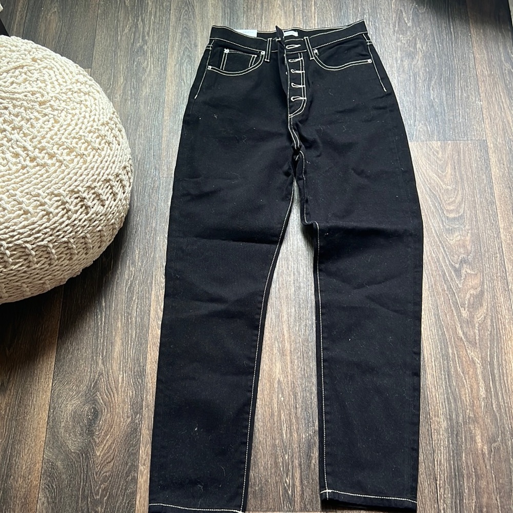 We Wore What The Danielle High Rise Vintage Straight Jean